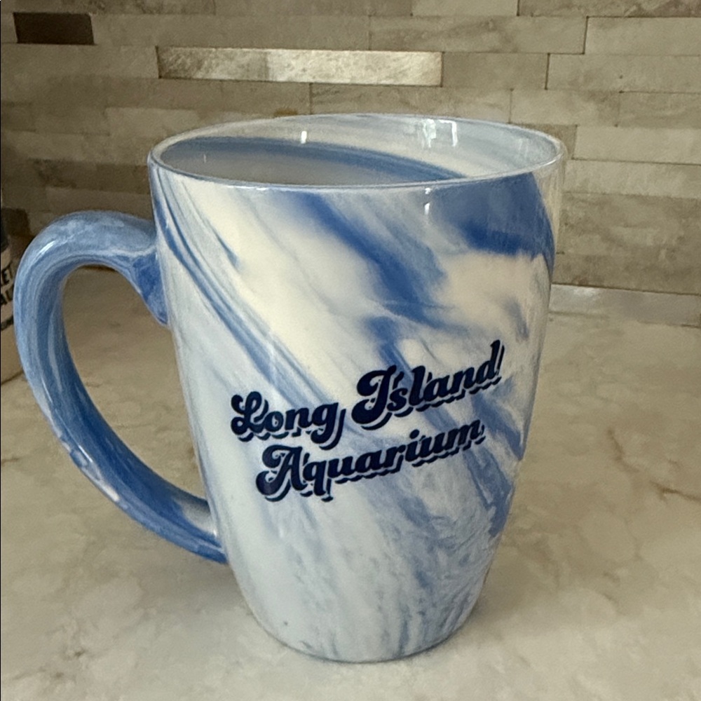Tie Dye Long Island Aquarium Mug